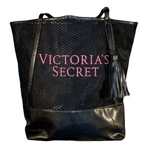 Victoria's Secret Black Tote Bag